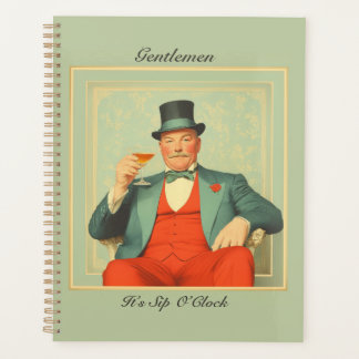 Vintage Martini Dandy - Gentlemen, es ist Zeit zum Planer