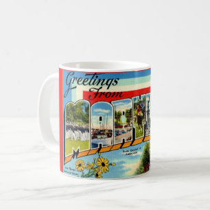 Vintage Maryland Gruß-Tasse Kaffeetasse
