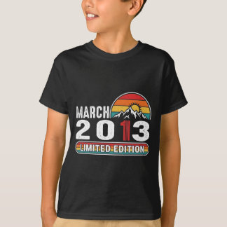 Vintage März 2013 Kinder T-Shirt