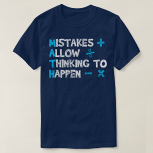 Vintage-Mathelehrer Lustiger Spruch Geschenk Lusti T-Shirt