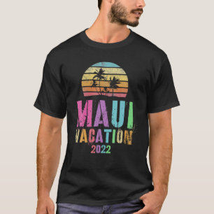 Vintage MAUI VACATION 2022 Frühjahrspause T-Shirt