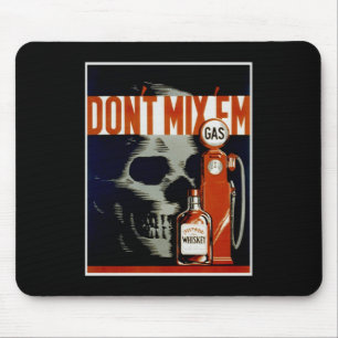 Vintage-Mauspad “Don’t Mix ‘Em” Mousepad
