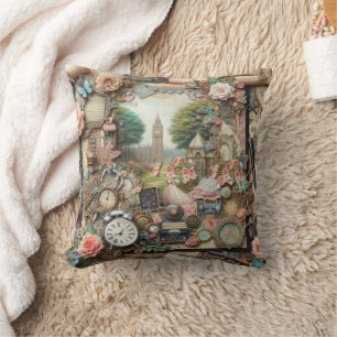 Vintage Maximalist-Dekor Kissen