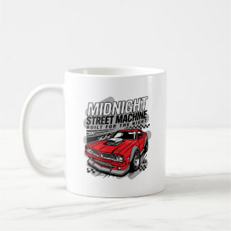 Vintage Mechaniker-Shirt - Midnight Street Machine Kaffeetasse