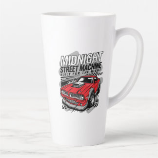 Vintage Mechaniker-Shirt - Midnight Street Machine Milchtasse