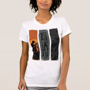 Vintage Mechaniker Werkzeug Zahnrad Triptychon Shi T-Shirt