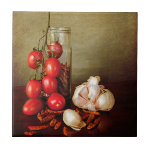 Vintage mediterrane Aromen Fliese