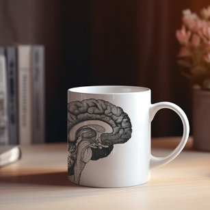 Vintage medizinische Anatomie zur Veranschaulichun Kaffeetasse