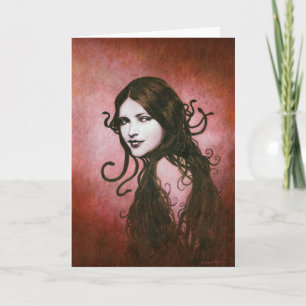 Vintage Medusa Karte