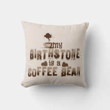 Vintage Mein Geburtsstein ist ein Kaffeebohne