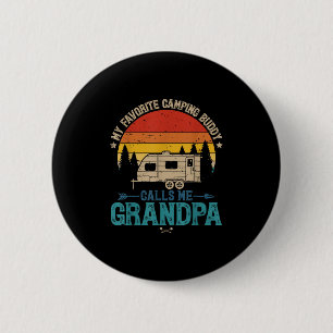 Vintage Mein Lieblings-Camping-Kumpel nennt mich O Button