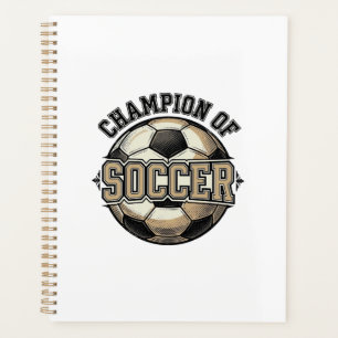 Vintage-Meister des Soccer-Ball-Shirt-Designs_1 Planer