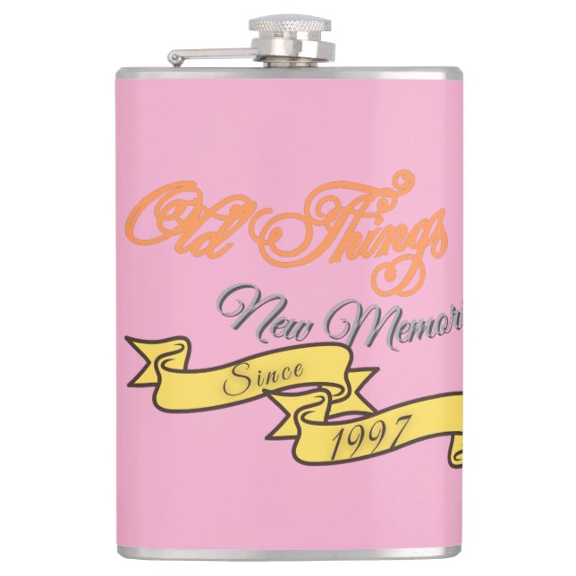 Vintage Memories Flasche (ca. 1997) Flachmann (Vorderseite)