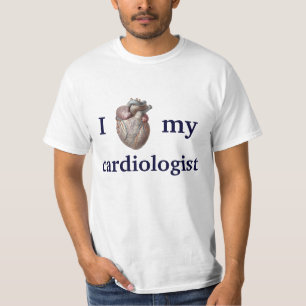 Vintage menschliche Anatomie I Liebe Mein Kardiolo T-Shirt