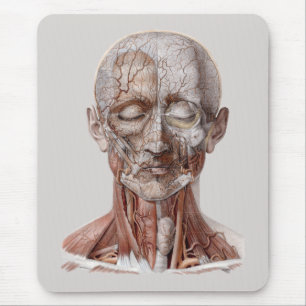 Vintage menschliche Anatomie-Wissenschaft, Mousepad