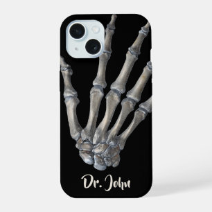 Vintage menschliche Anatomie Wissenschaft, Skelett iPhone 15 Hülle