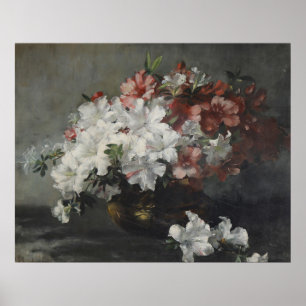Vintage Menshausen-Labriola Stillleben von Blume Poster