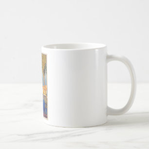 Vintage Menton Côte d'Azur Kaffeetasse
