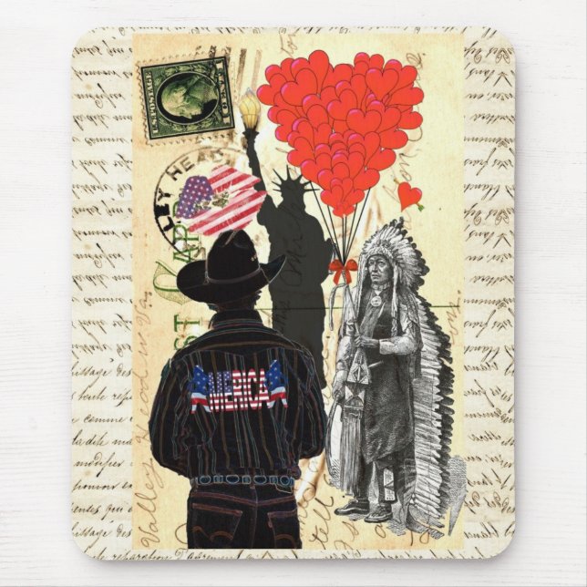 Vintage Merica Mousepad (Vorne)