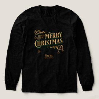 Vintage Merry Christmas Tri-Blend Shirt
