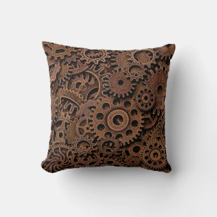 Vintage Metallmessgeräte Kissen