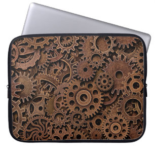 Vintage Metallmessgeräte Laptopschutzhülle