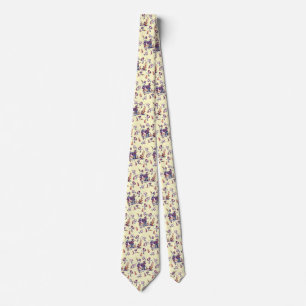 Vintage-Mexikanischer-Stoffdruck-Schlips Krawatte