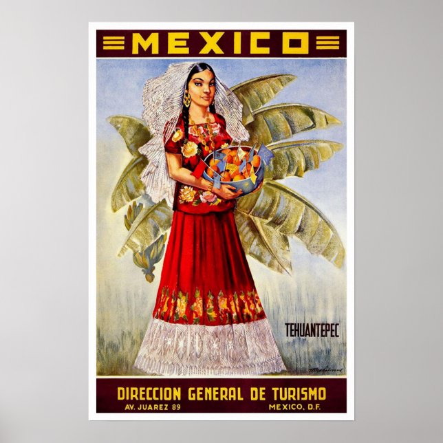 Vintage, Mexiko Poster (Vorne)