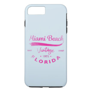 Vintage Miami Beach Florida Cool iPhone 7 Hülle