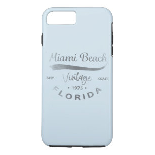 Vintage Miami Beach Florida Cool iPhone 7 Hülle