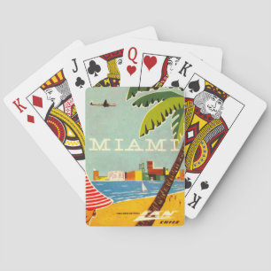 Vintage Miami Classic Spielkarten