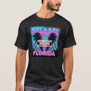 Vintage Miami-Reise T-Shirt