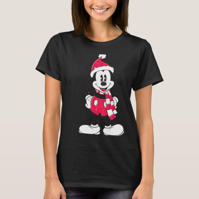 Vintage Mickey Festive Fun  T-Shirt (Vorderseite)