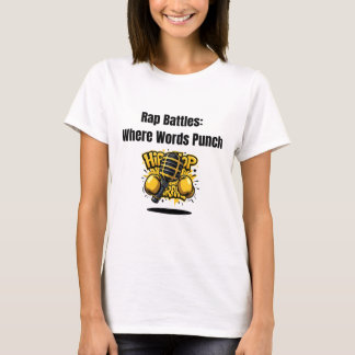 Vintage Microphone Hip Hop Rap Battles Digital Ill T-Shirt