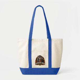 Vintage Midnight Brew Waschbär Coffee Society Retr Tragetasche