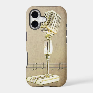 Vintage-Mikrofon-Design