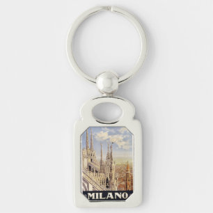 Vintage Milano Mailand Italien Schlüsselanhänger