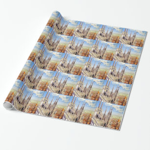 Vintage Milano Travel Geschenkpapier