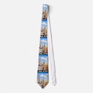 Vintage Milano Travel Krawatte