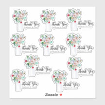 Vintage Milchflasche Vase Hochzeit Danke Set