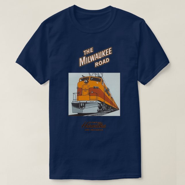 Vintage Milwaukee Road 1 T-Shirt (Design vorne)