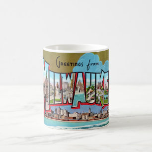 Vintage Milwaukee-Tasse Kaffeetasse
