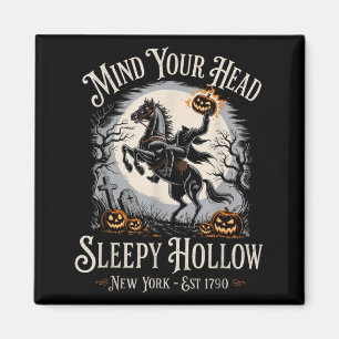 Vintage Mind Kopf Sleepy Hollow Kopfloser Reiter Magnet