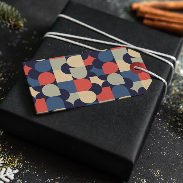 Vintage Minimalkunst Geschenkanhänger (Von Creator hochgeladen)