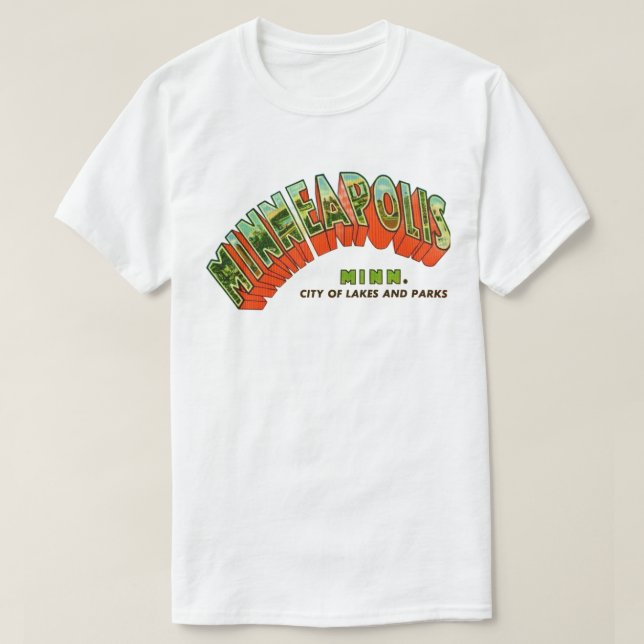 Vintage Minneapolis Minnesota T-Shirt (Design vorne)