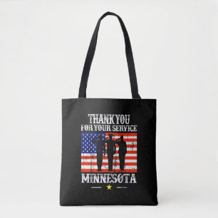 Vintage Minnesota-Tasche Canvas-Tasche Weihnachten