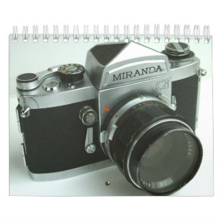 Vintage Miranda G 35mm SLR Kamera Kalender 2013