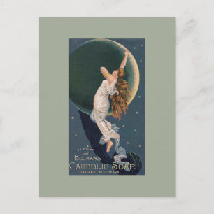 Vintage mit Buchan's Carbolic-Soap Angel Postkarte