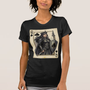 Vintage Mittelalterliche Pikdame: Schattenwache T-Shirt