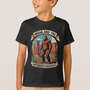 Vintage Moab Bigfoot Mysterium Sasquatch Moab Wand T-Shirt